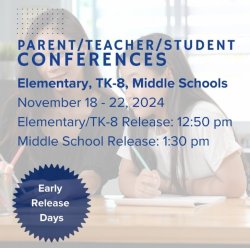 Parent/Teacher/Student Conferences Flyer